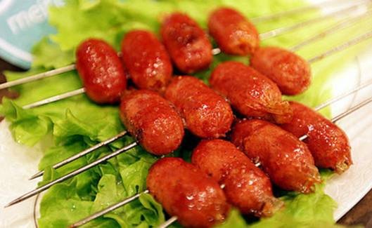 烤亲亲肠:一部分人喜欢!但是大部分人可能会觉得的干…看个人口味!