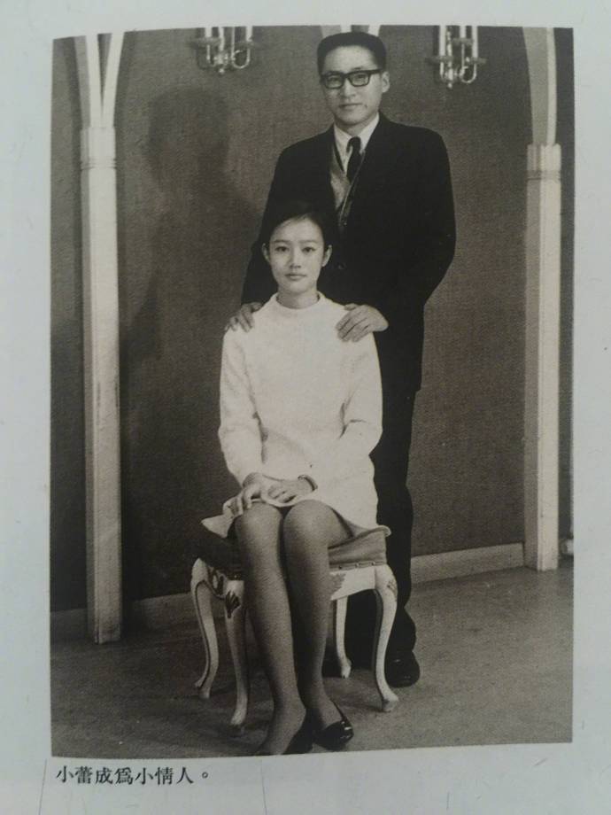 除了有台湾第一美人之称的胡因梦,还有像小蕾,他大女儿的母亲王尚勤