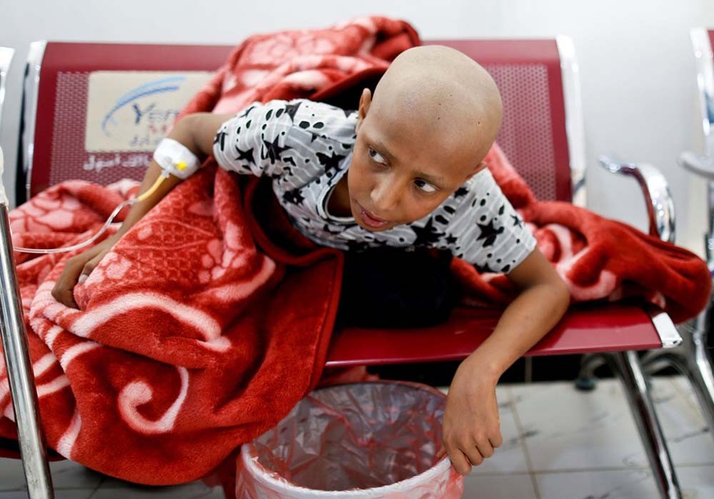 也门战乱每年约1万人患有癌症,看完这组照片让人心痛!