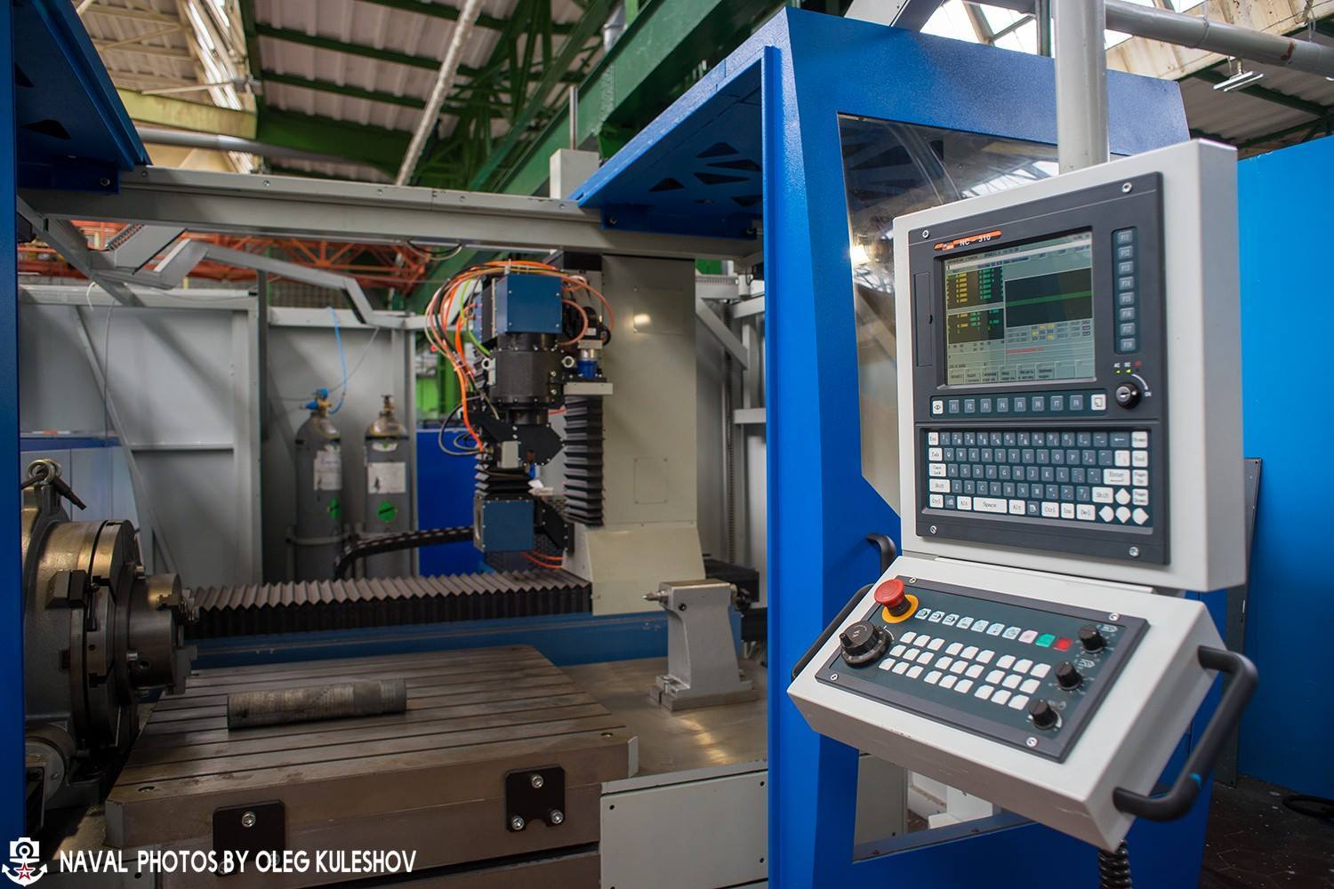 俄罗斯北德文斯克的机床充满了辐射风