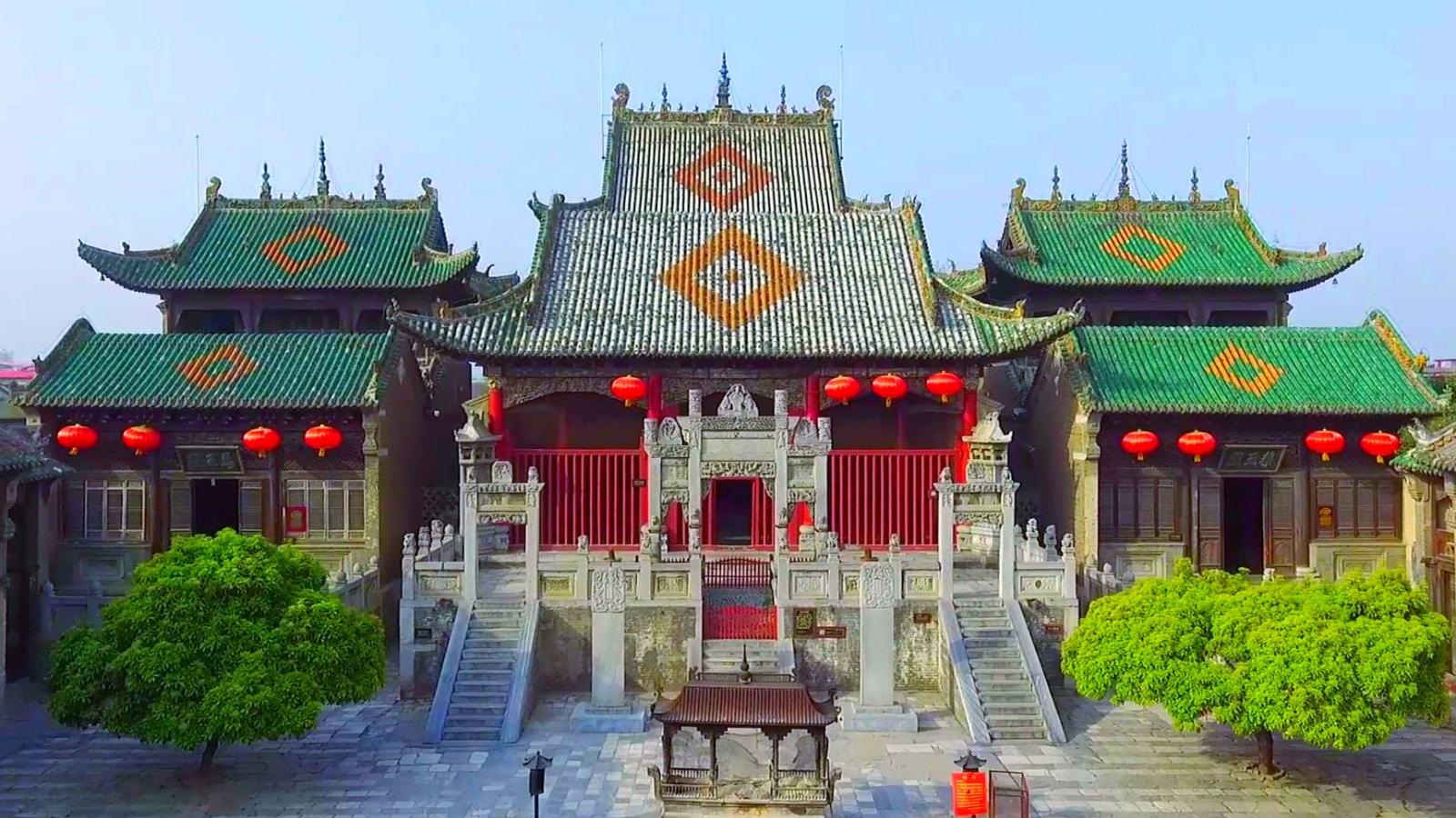 航拍南阳之山陕会馆