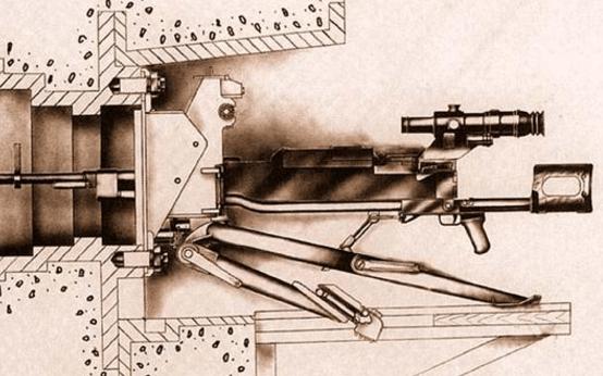 装甲车,坦克车上,甚至装载特殊设计的小轮车上能当做高射机枪使用