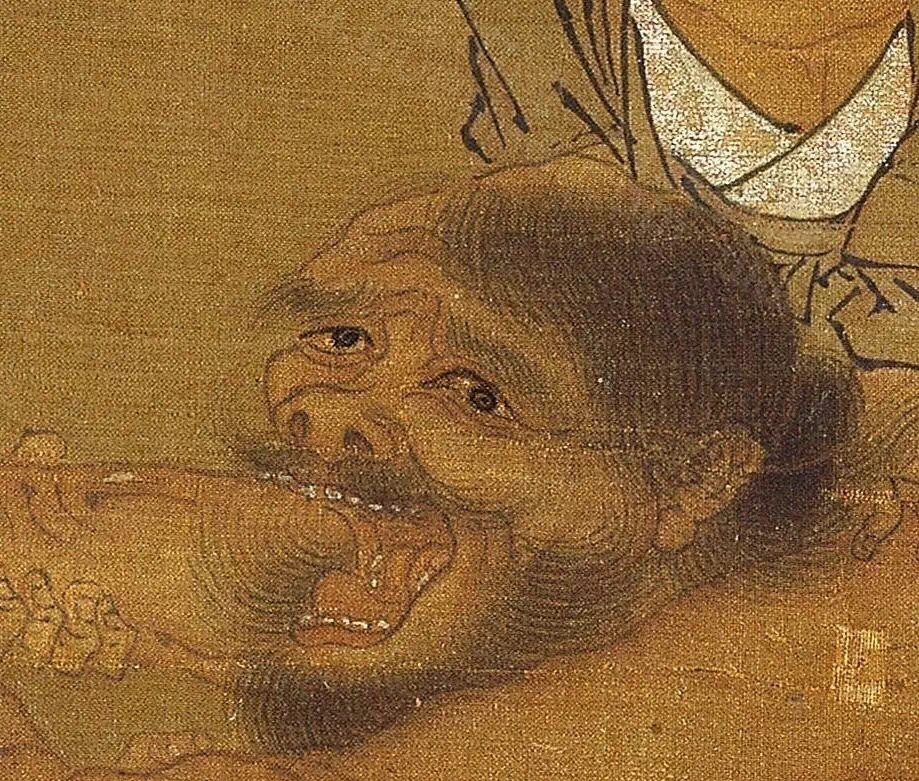 宋画人物开脸,千人千面神形兼备!