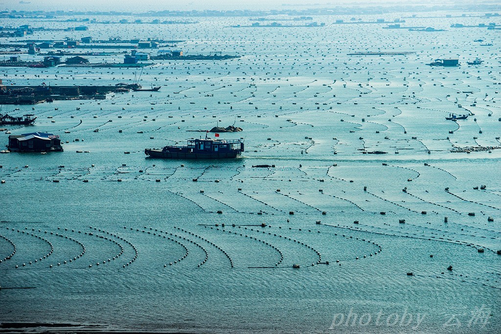 福建霞浦,东安渔排,海上人家