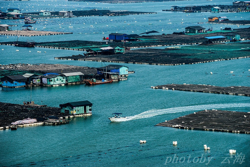 福建霞浦,东安渔排,海上人家