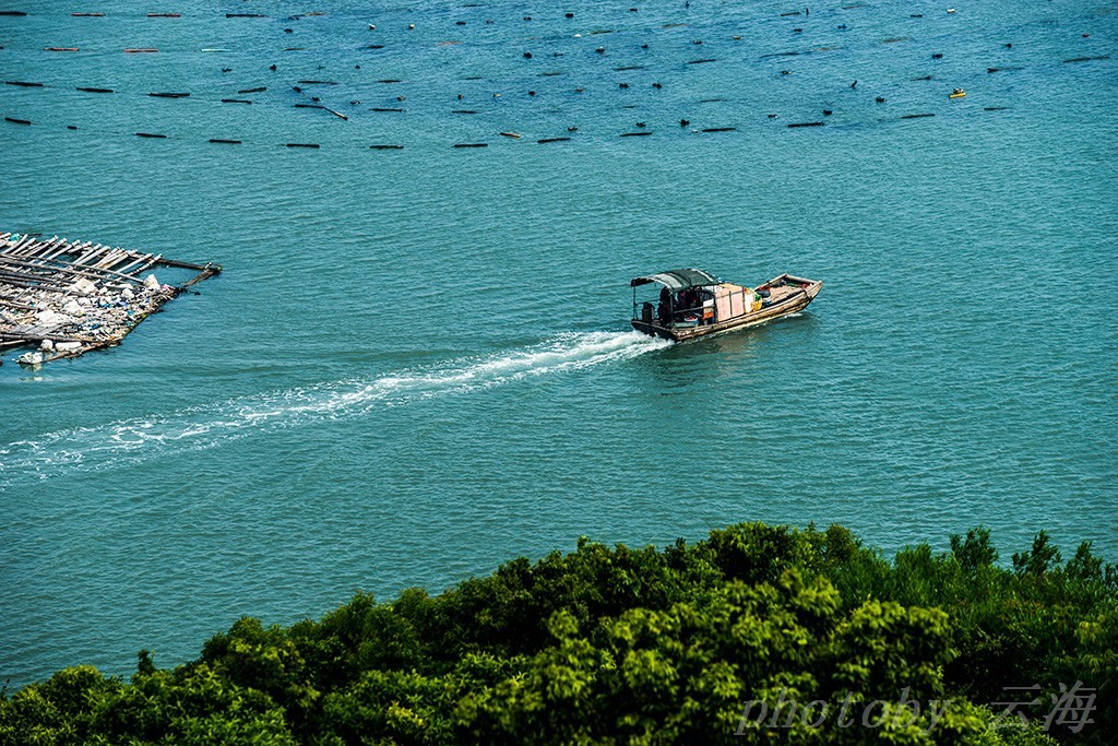 福建霞浦,东安渔排,海上人家