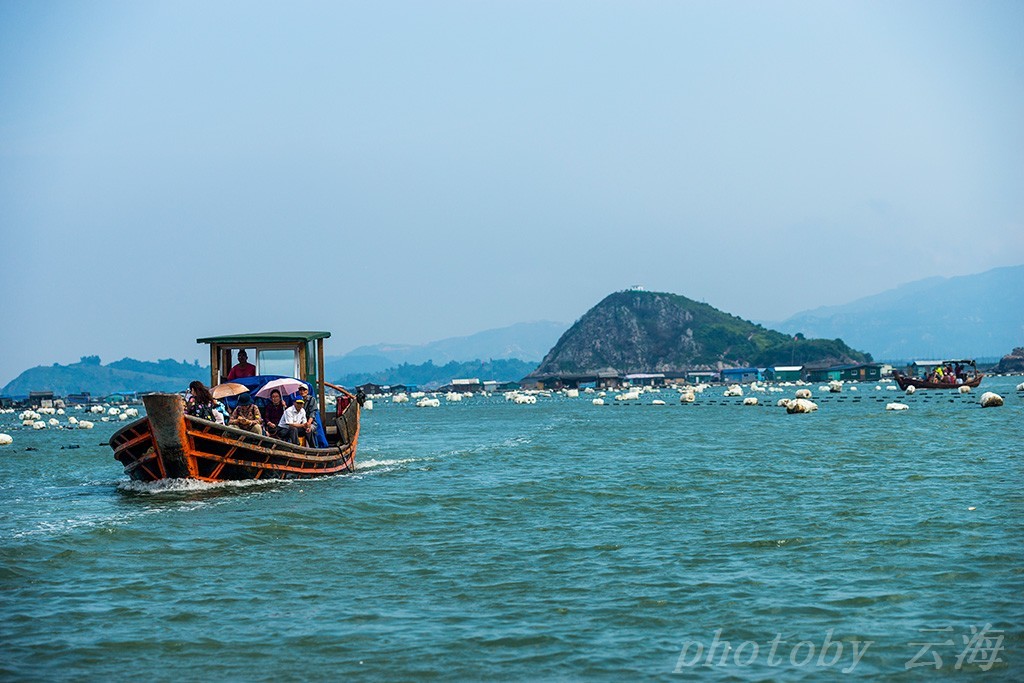 福建霞浦,东安渔排,海上人家