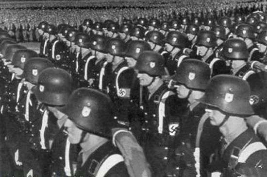 纳粹德国阅兵震撼图片