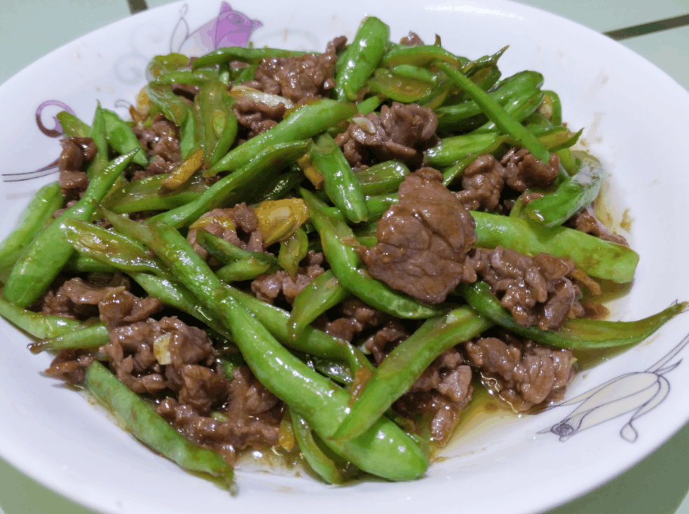 四季豆益气健脾牛肉还有丰富蛋白质这道美食你想学吗