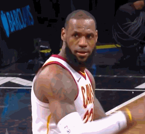 詹姆斯自带嚣张气焰, 尤其是这最后一球