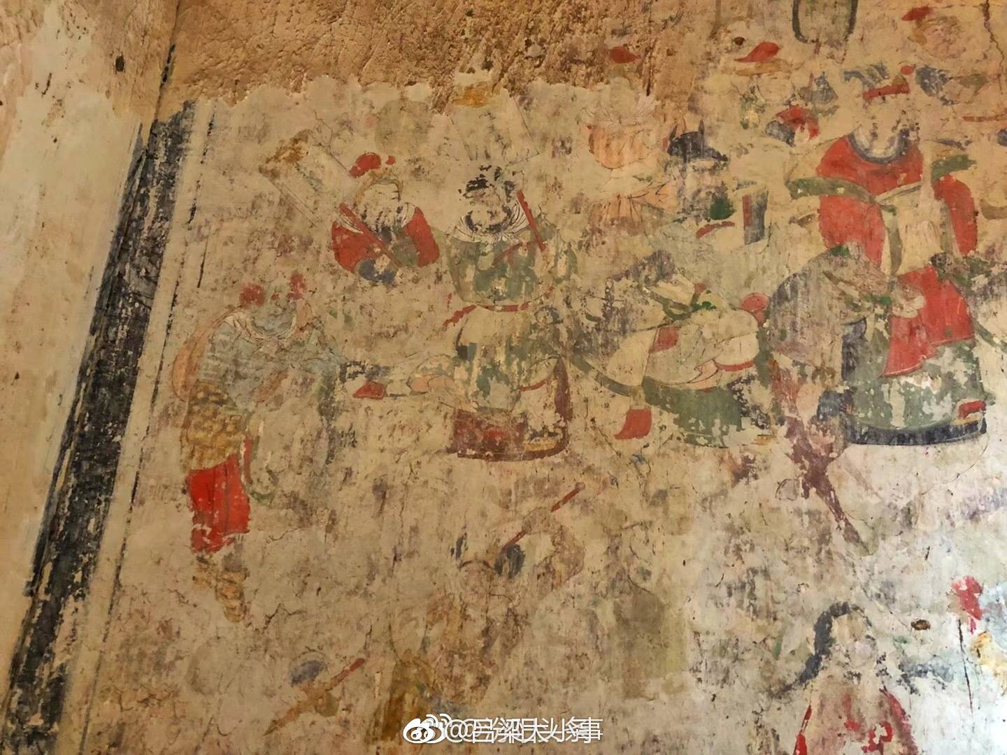 古庙古画——五岳庙位于吕梁汾阳市西南20公里的北榆苑村