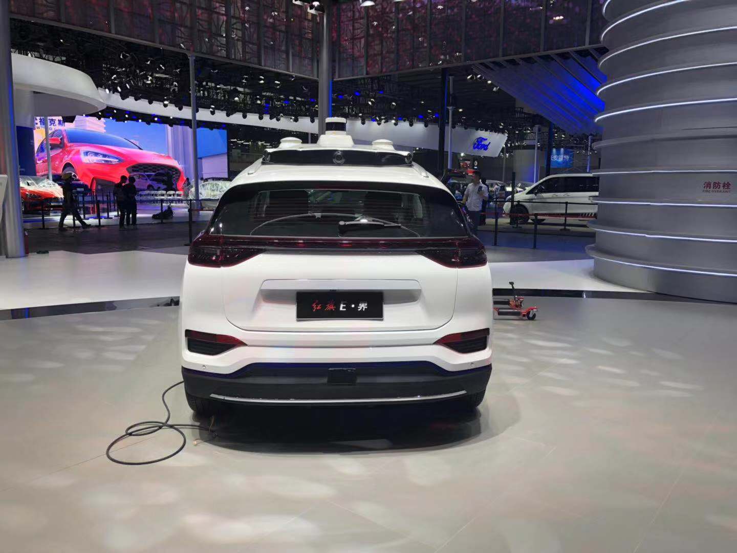 apollo红旗e-hs3亮相广州车展 具备l4级自动驾驶