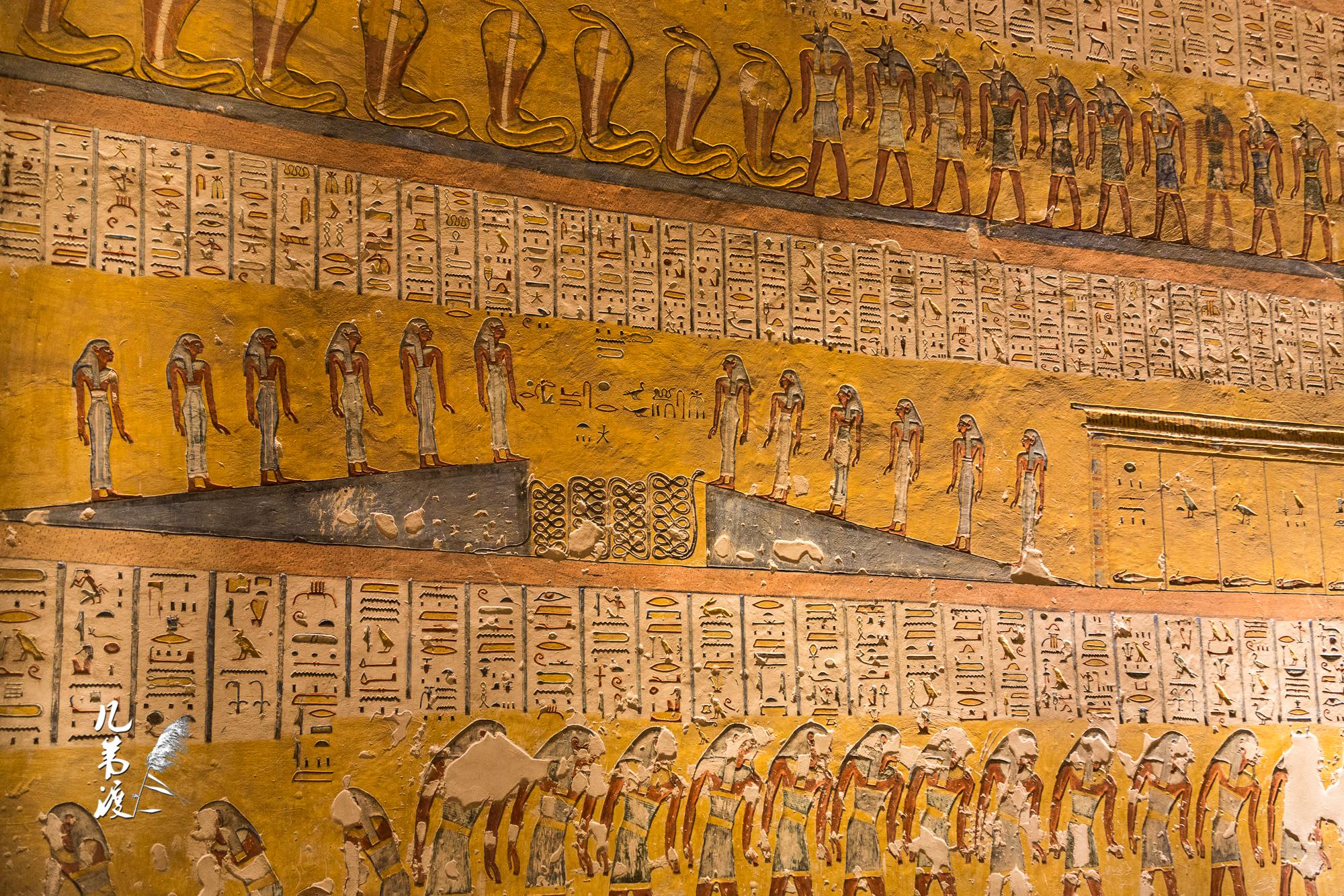 埃及壁画陵墓图片