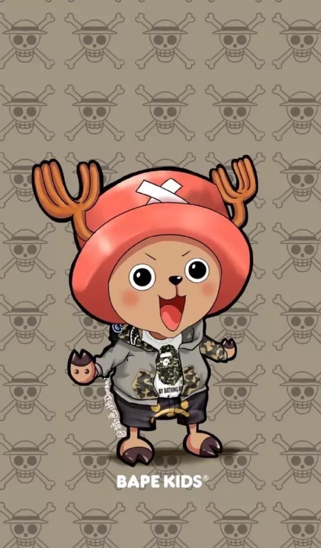 美图壁纸系列乔巴锁屏壁纸