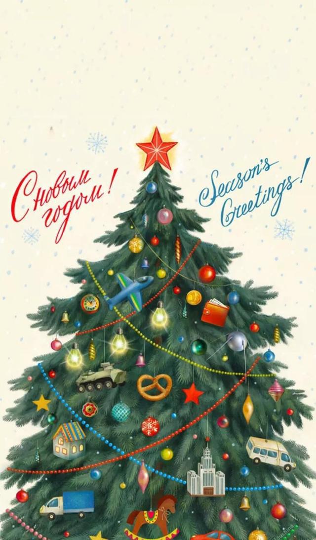 节日快乐一波圣诞节主题的插画壁纸送给大家