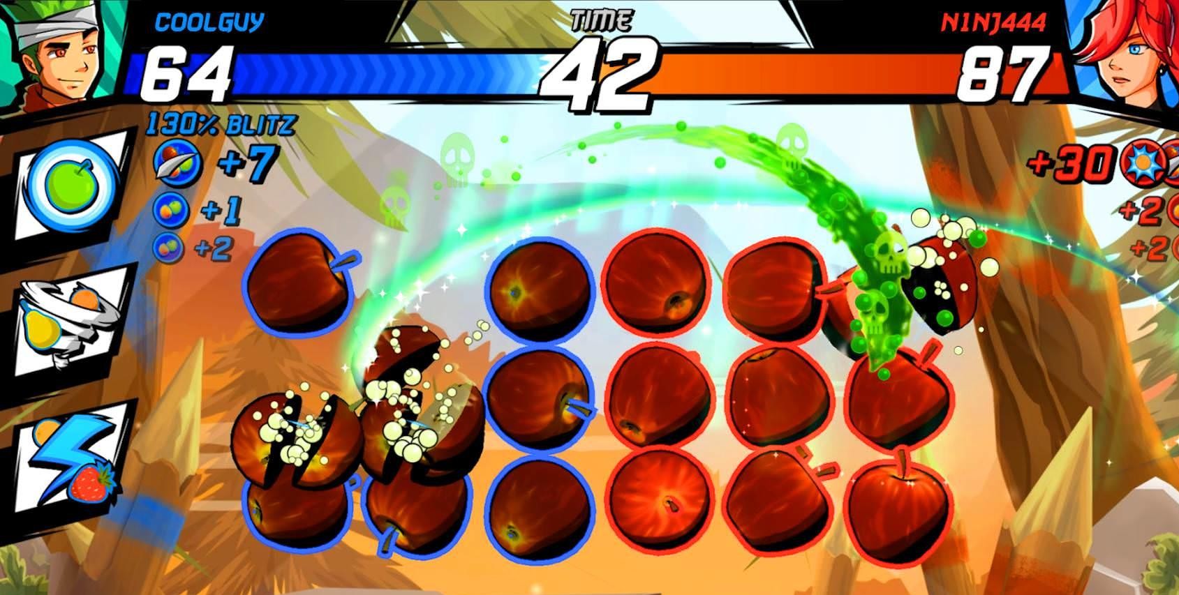 水果忍者推出对战版手游《fruit ninja fight》