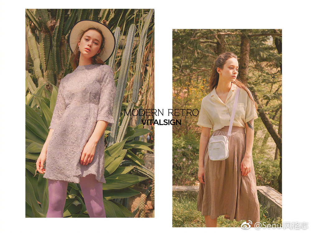 vital sign 2018ss lookbook,复古感性的玫瑰t恤是他家的人气单品