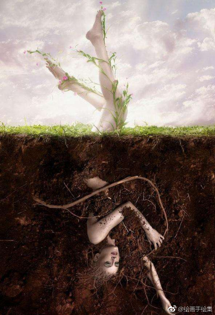 如梦似幻的ps创意