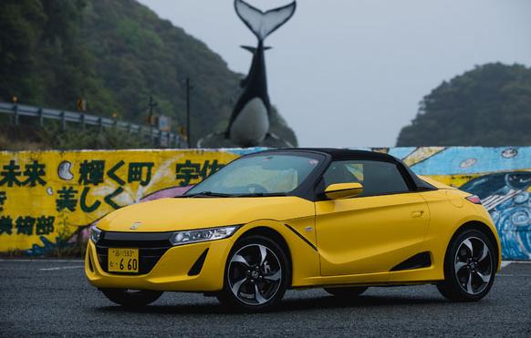 k-car跑车,日本市场的特有产物,本田s660是一款非常小巧的跑车
