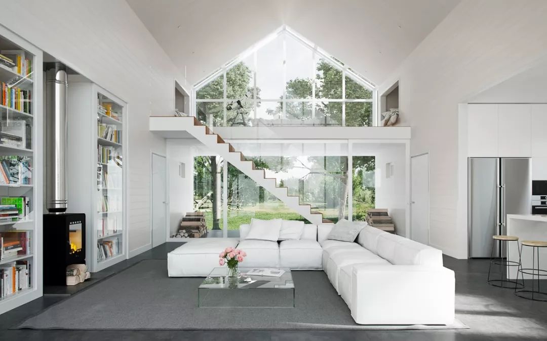 挑高设计如何打造别墅豪宅气质?