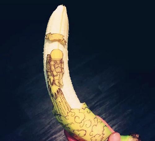 不好好吃香蕉, 却把它搞成这个样子, 考虑过它的感受吗?