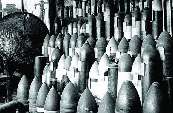 一时攻不下天津, 竟使用毒气弹