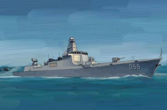 双喜临门:055型驱逐舰海试成功 综合电子系统又搬上航母