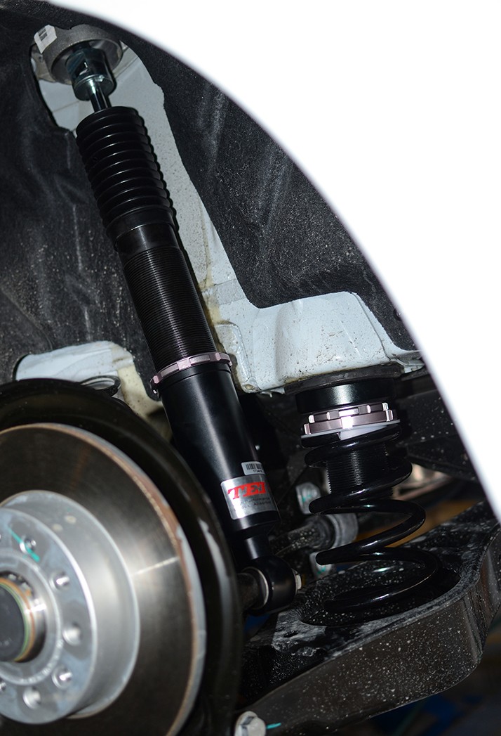 大众新速腾改装德国tei racing街道版绞牙避震