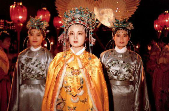 87版红楼梦元春省亲剧照最后一张作为资深红迷我第一次见