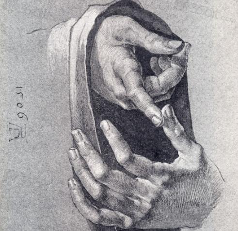 素描手的画法 画手的素描窍门|素描|腕部|画法_新浪新闻
