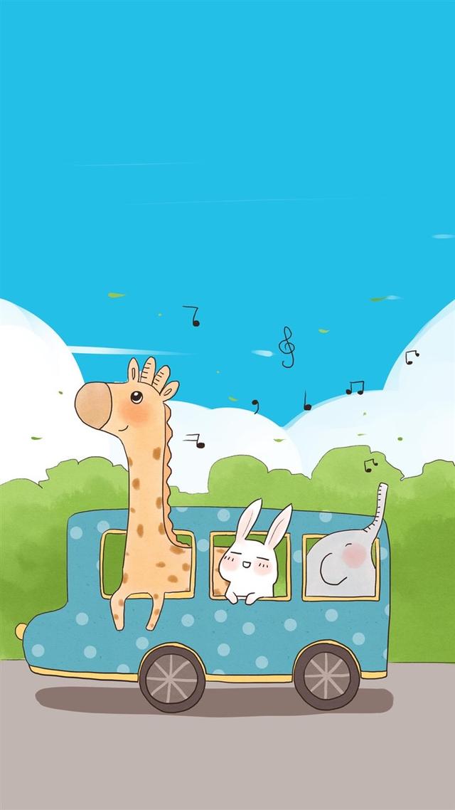 动漫卡通动物手机壁纸图片