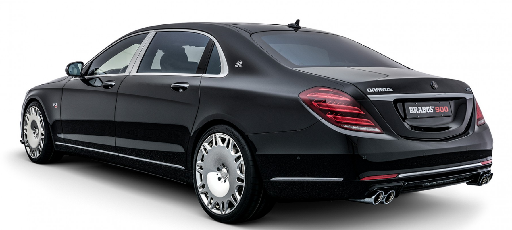 开在路上连超跑都怕,九百匹马力的奔驰s级brabus 900!