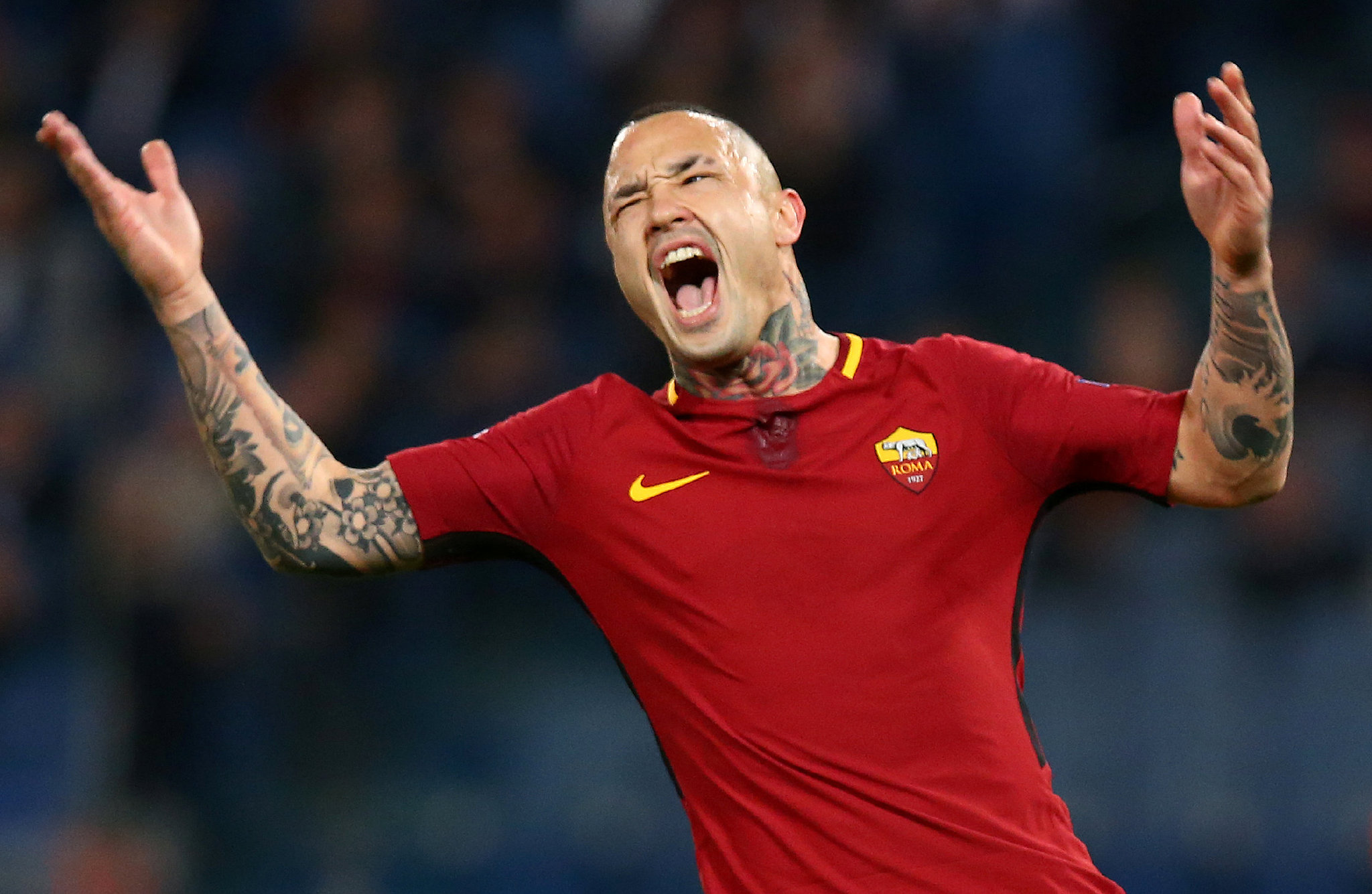 [高清大图]2017-18赛季欧冠1/4决赛第二回合,罗马3-0巴塞罗那100 p