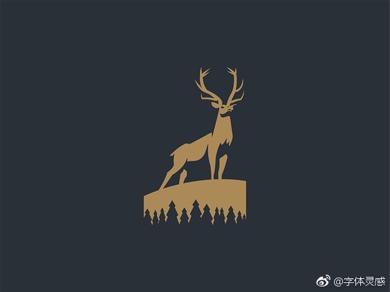 鹿元素logo设计|logo设计|元素_新浪新闻