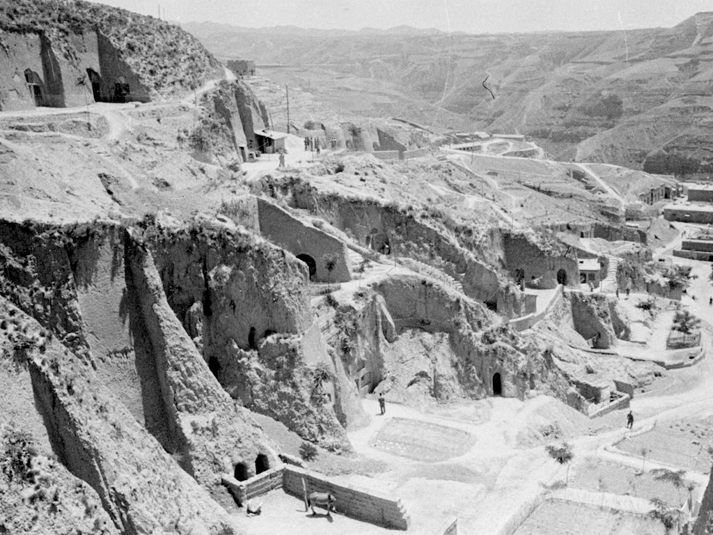 老照片第二战区的根据地山西临汾1944年