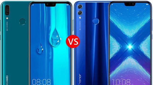 华为畅享9plus和荣耀8x全面对比差价100手机也玩马甲