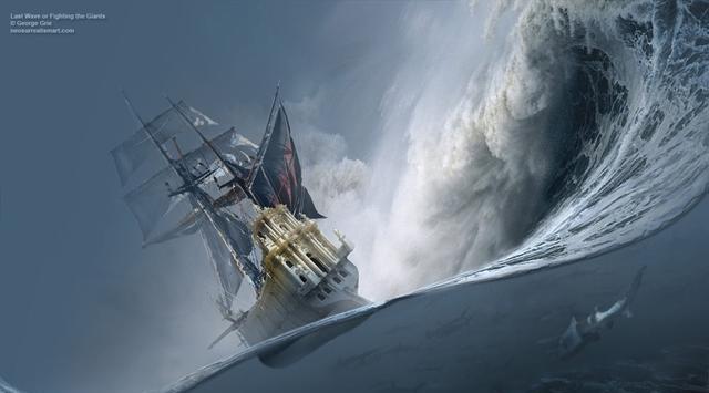 轮船遭遇风暴, 一男十女幸存, 一个正直的男人因此而发生巨大转折