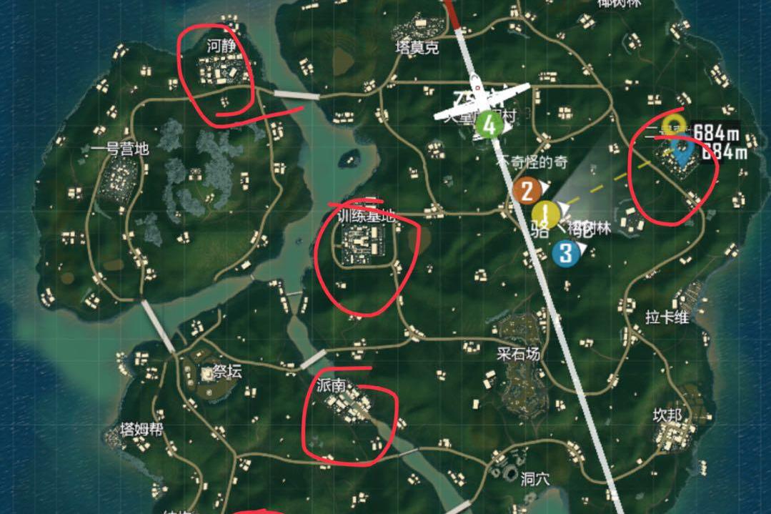 刺激战场伏地魔最爱的地图萨诺这些地方是找装备的必争之地