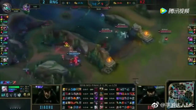 游戏红人周超级红人节RNG夺冠!MSI英文解说