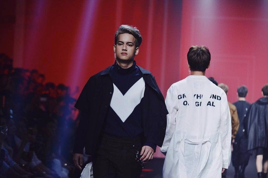 泰国偶像男子组合9x9 thailand出道首秀2018曼谷国际时装周