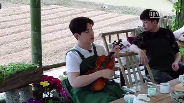 音乐天才刘宪华 向往的生活Henry刘宪华用小提