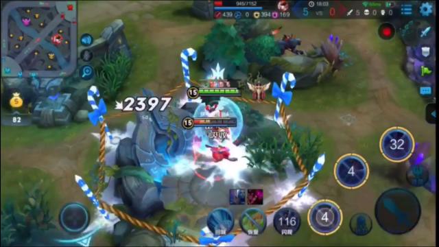 王者荣耀搞笑段子:花木兰玩一挑五,对面这样的