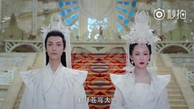 锦觅大婚服饰造型,为啥前三套头饰都有个相同东西,最后那套却没