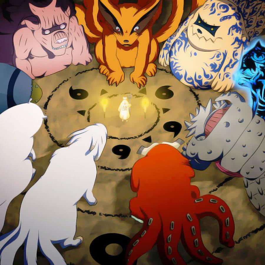 火影忍者一半九尾查克拉还能完虐其他尾兽八尾老头偏心