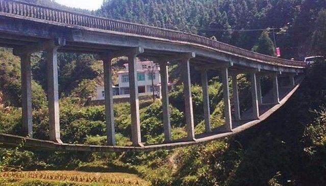 中国造型最独特的桥梁建筑, 绝对颠覆你的世界观|洞口|淘金|桥梁_新浪