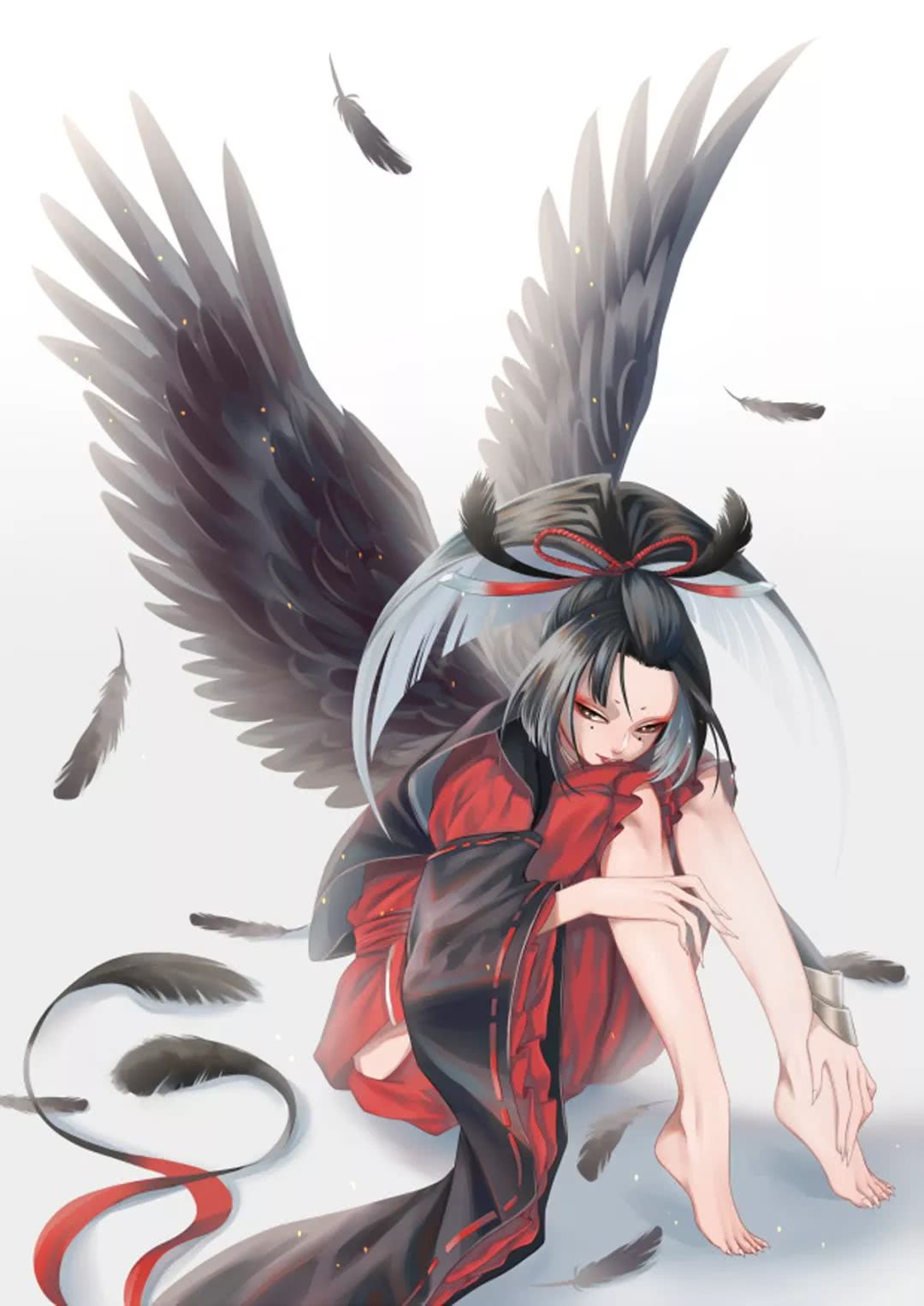 本期壁纸为小乌丸