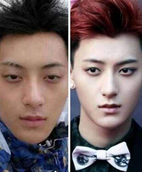 男明星素颜照合集!鹿晗皮肤差,杨洋最帅,最后一位没人认出来了