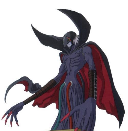 又称"启示录兽",人类的负面思考,进化不了而灭亡的数码宝贝们的怨念化