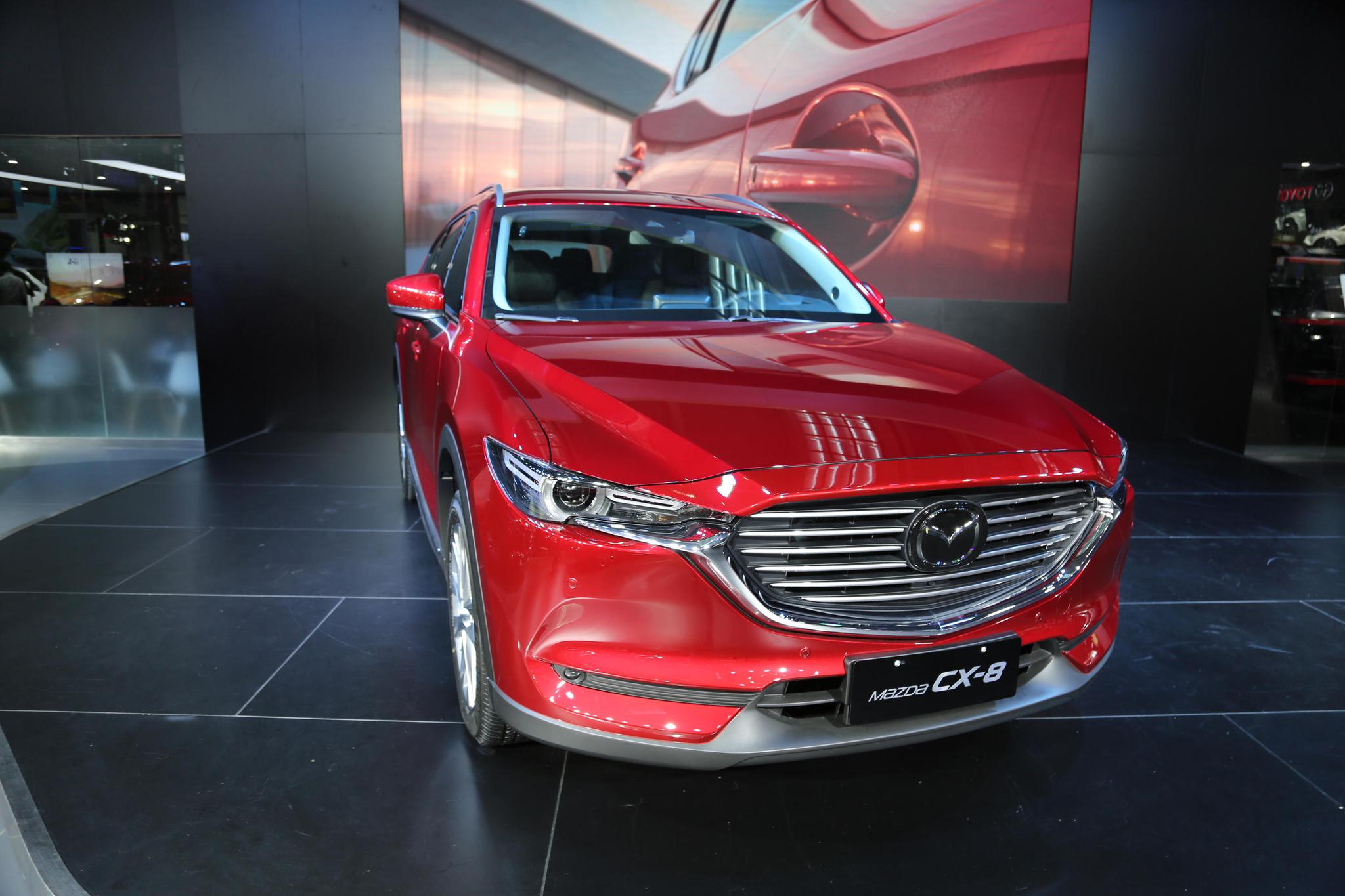 长安马自达首款大型suv cx-8,将亮相昆明国际车展!