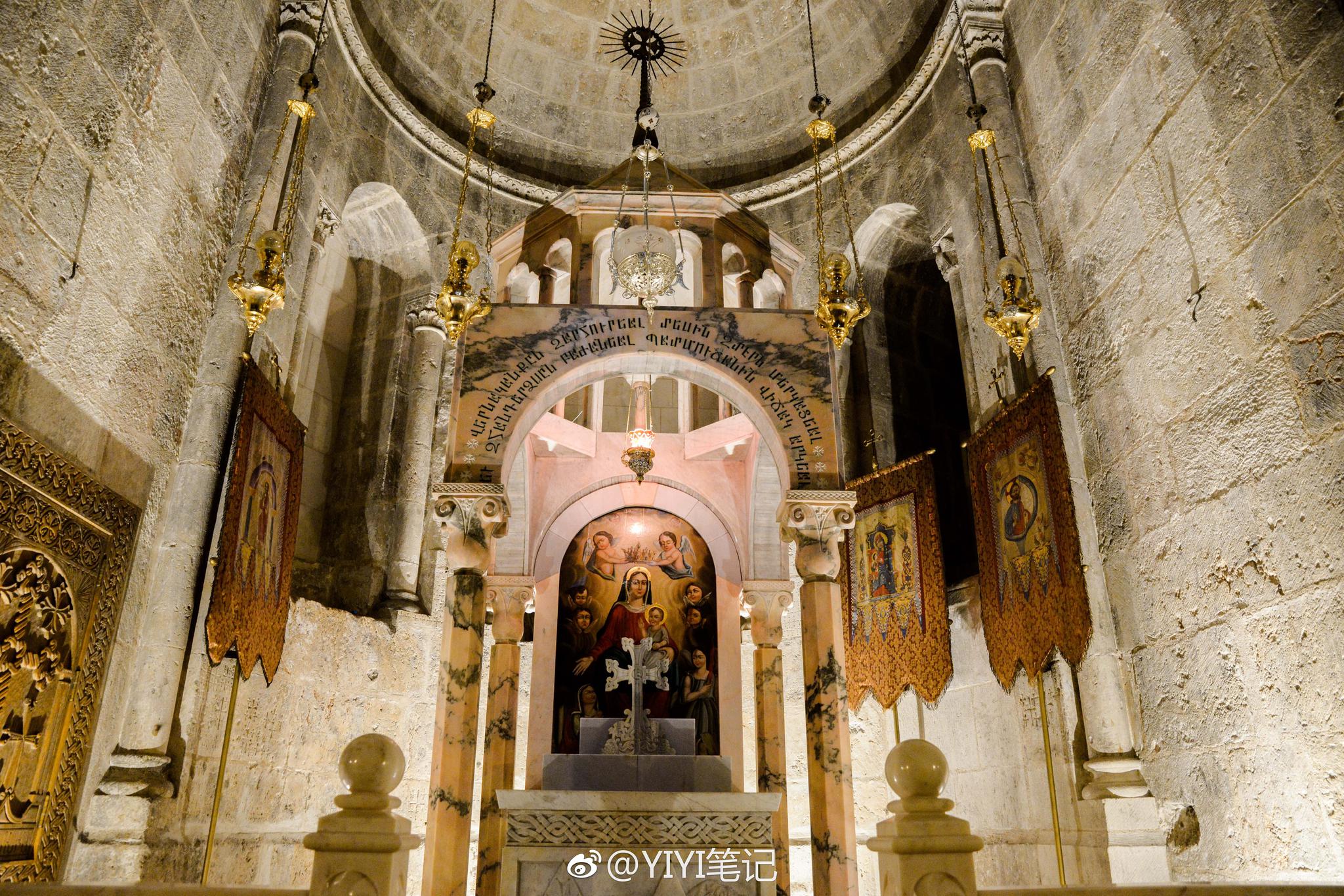 老城里的圣墓教堂是耶路撒冷基督教圣地,也是耶稣坟墓所在地